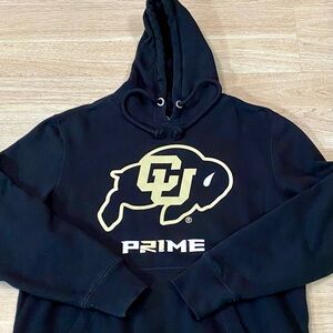 ‘47 CU Buffs Hoodie Men’s M Black Coach Prime University of Colorado Buffaloes